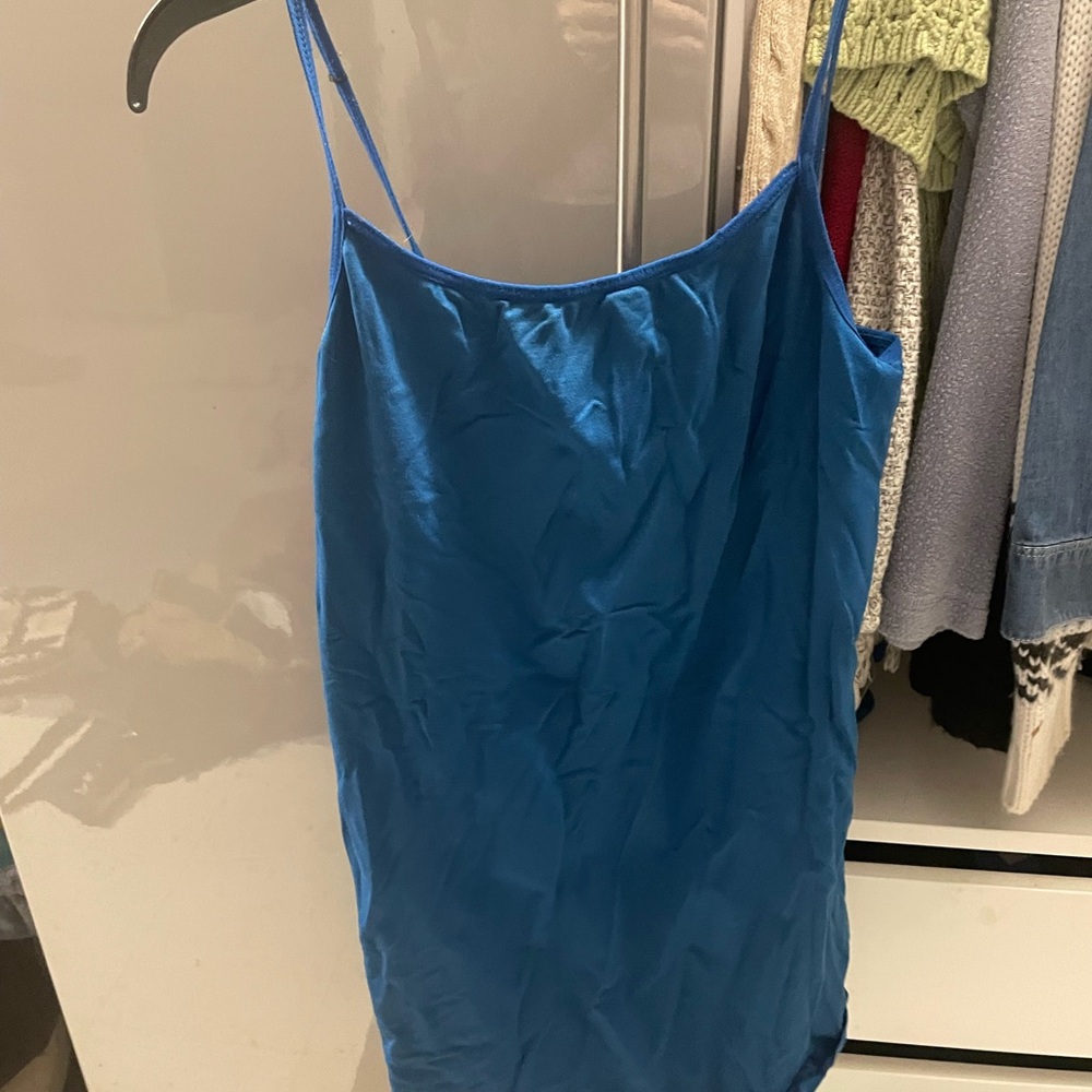 Alfani Vibrant Blue Sleeveless Top
